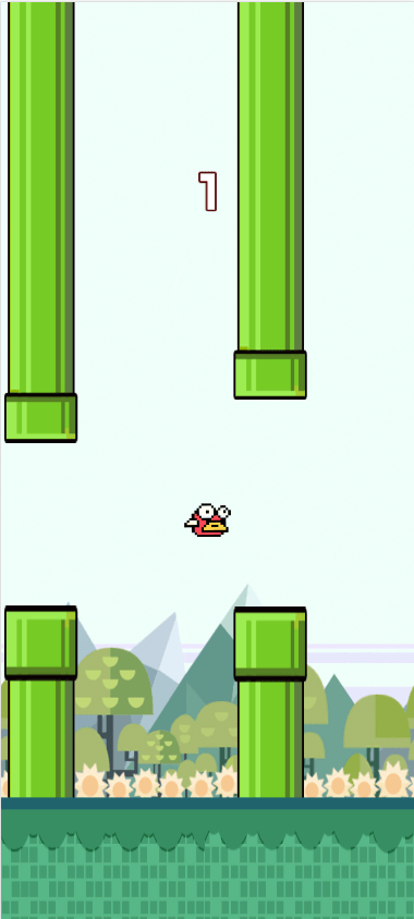 《flappybird》游戏截图1 《flappybird》游戏截图1