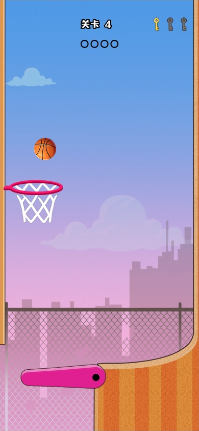 《指尖投篮》游戏截图1 《指尖投篮》游戏截图1