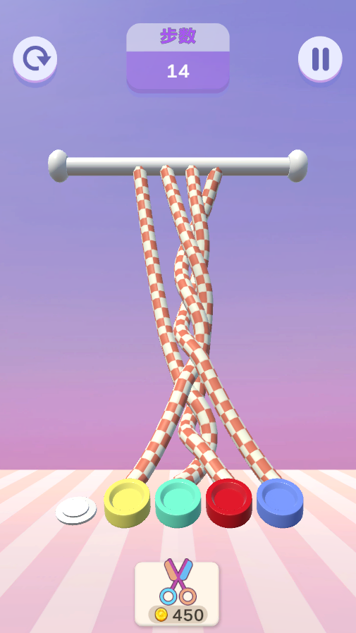 《解绳子》游戏截图1 《解绳子》游戏截图1