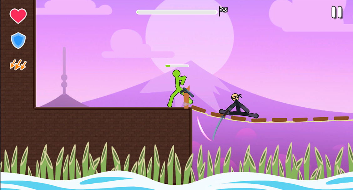 《火柴人大乱斗》游戏截图1 《火柴人大乱斗》游戏截图1