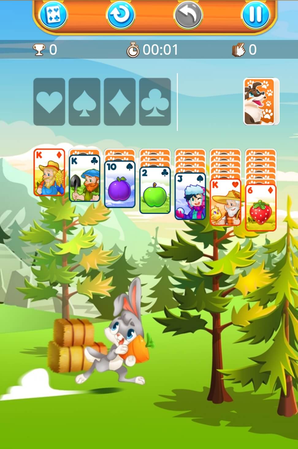 《快乐农场纸牌》游戏截图1 《快乐农场纸牌》游戏截图1