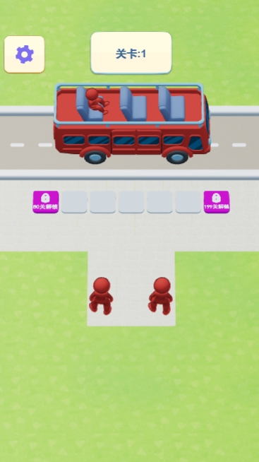 《挤满巴士3D》游戏截图1 《挤满巴士3D》游戏截图1