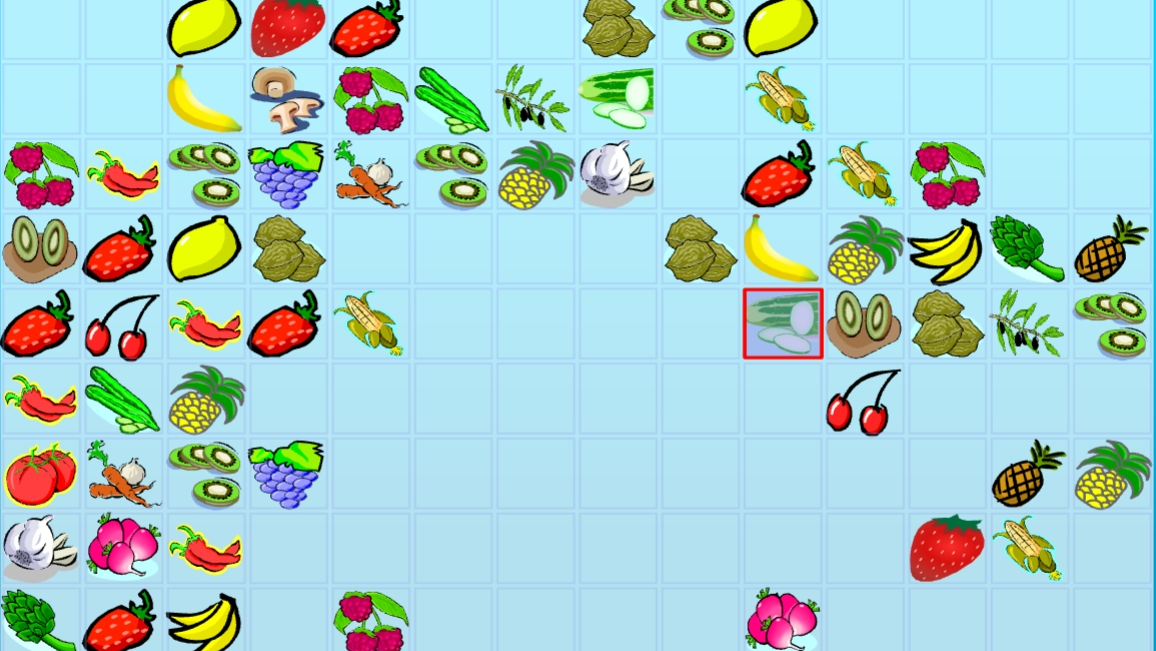 《果蔬连连看》游戏截图1 《果蔬连连看》游戏截图1