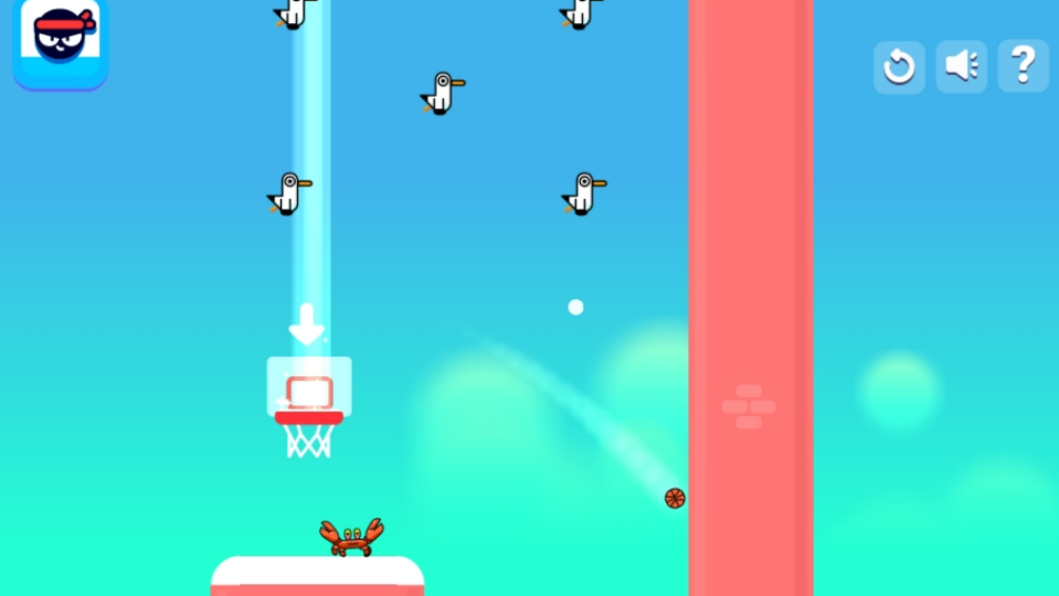 《疯狂灌篮》游戏截图1 《疯狂灌篮》游戏截图1