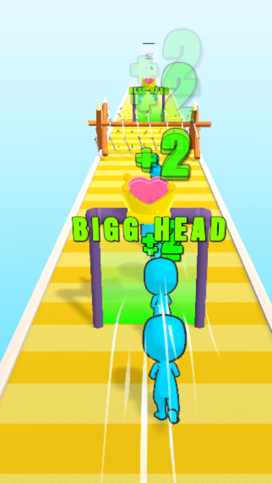 《大头闯关3D》游戏截图1