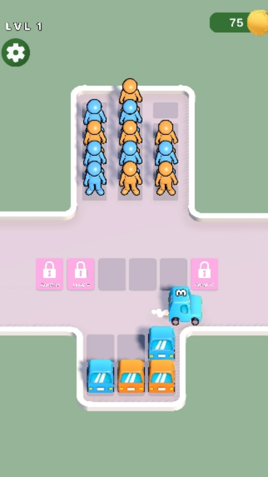 《出租车大排序》游戏截图1