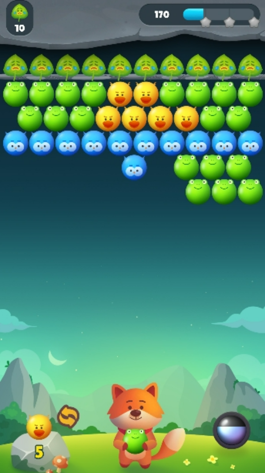 《泡泡龙射手》游戏截图1