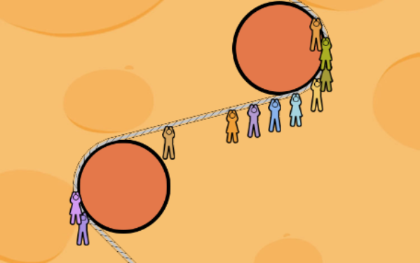 全民绳索营救小游戏