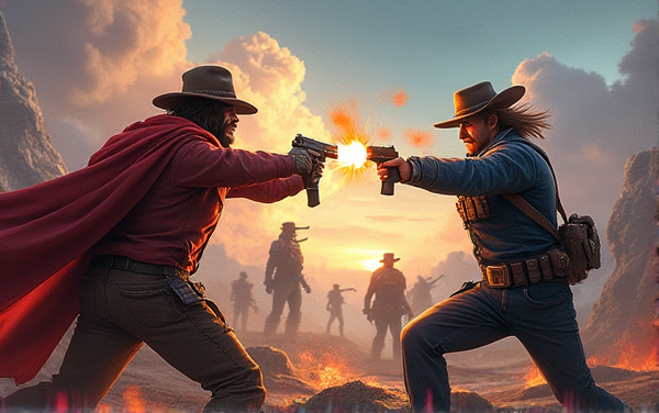 枪战射击经典游戏