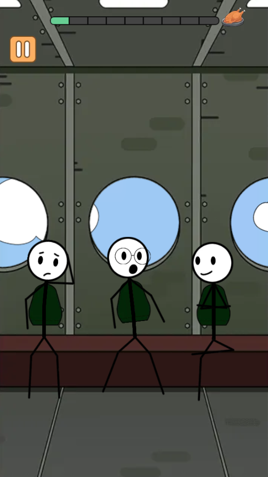 《火柴人吃鸡大战》游戏截图2