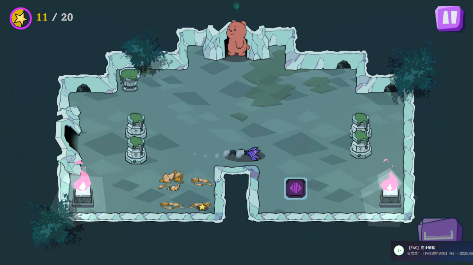 《圣殿熊熊大冒险》游戏截图1