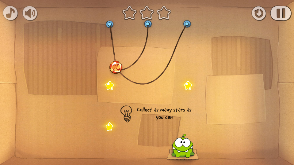 《割绳子H5》游戏截图1