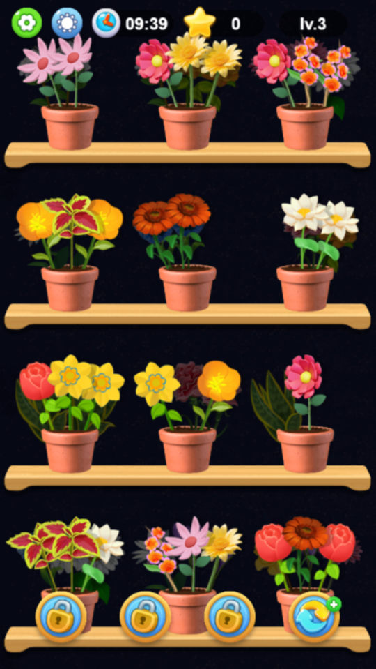 《花朵消消看》游戏截图3