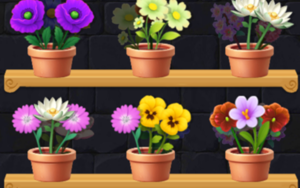 鲜花消除小游戏