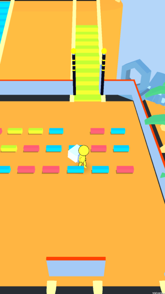 《搭了个桥跑酷游戏》游戏截图2