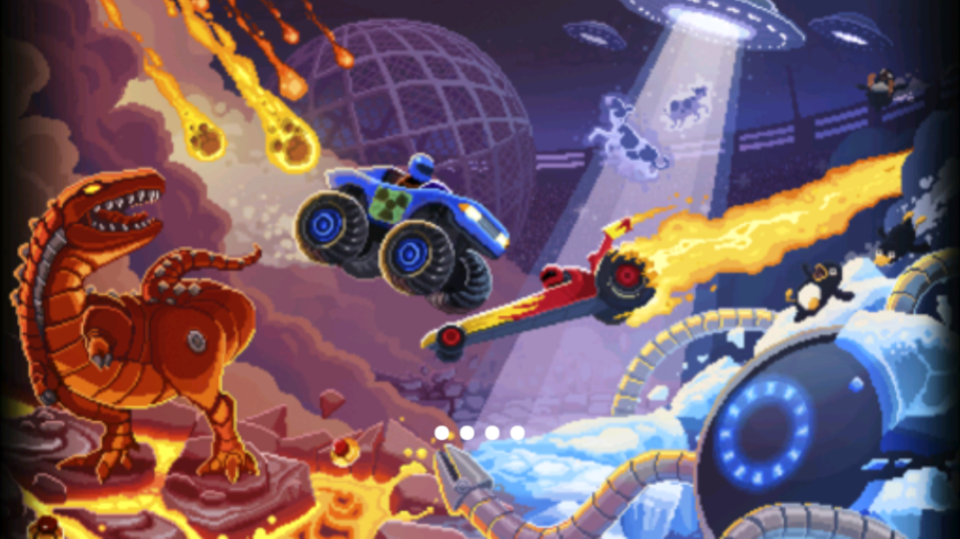 《碰头赛车》游戏截图1