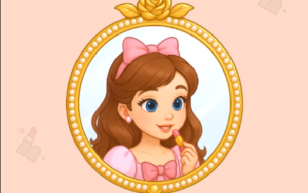 双人公主换装化妆