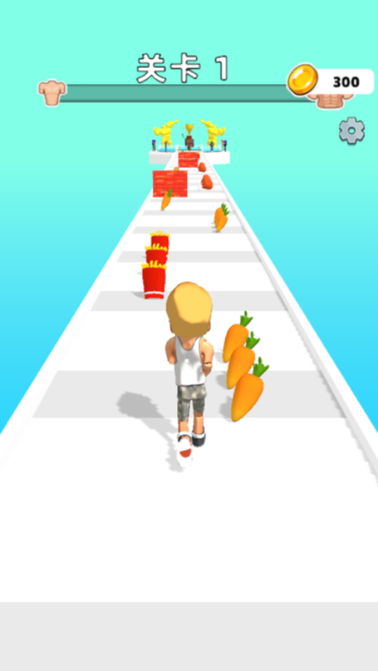 格斗跑酷双人英雄小游戏