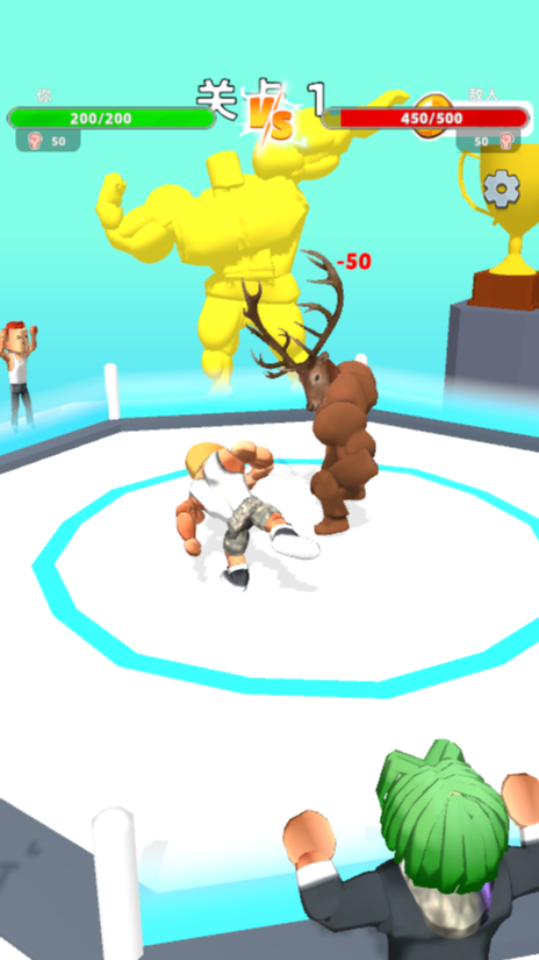 《格斗跑酷双人英雄小游戏》游戏截图2