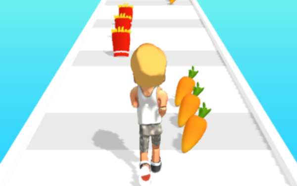 格斗跑酷双人英雄小游戏