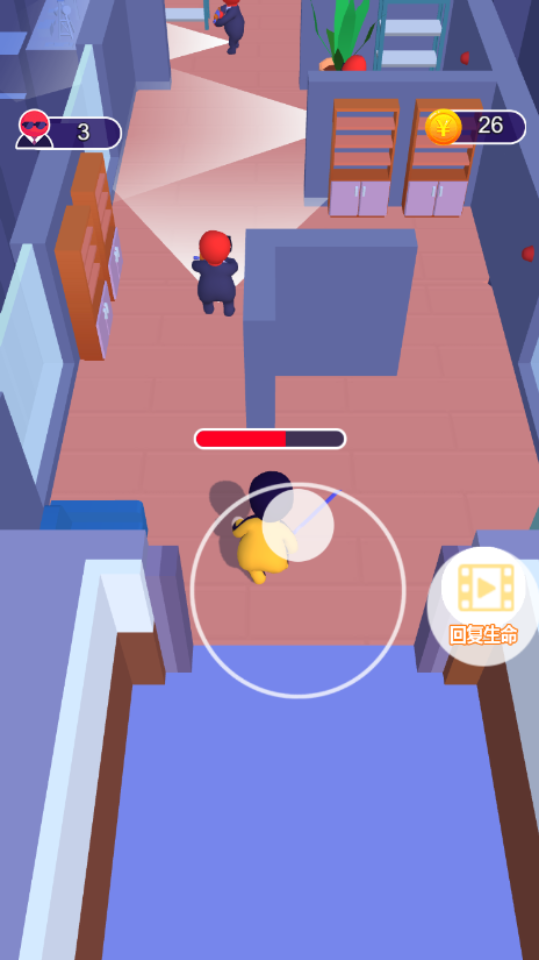 《刺客100层游戏》游戏截图2