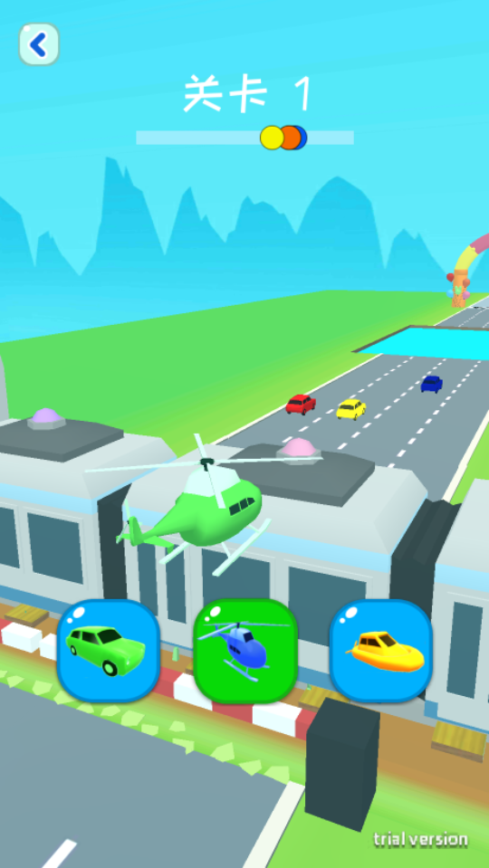 《汽车人变形跑酷冲锋》游戏截图2