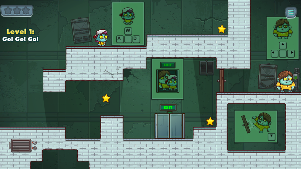 《僵尸兄弟1》游戏截图2 《僵尸兄弟1》游戏截图2