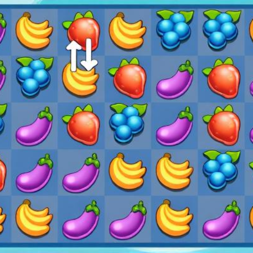 水果缤纷对对碰