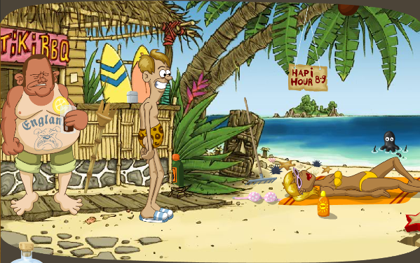 墨菲定律之度假海滩H5