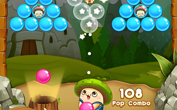 蘑菇头泡泡龙冒险