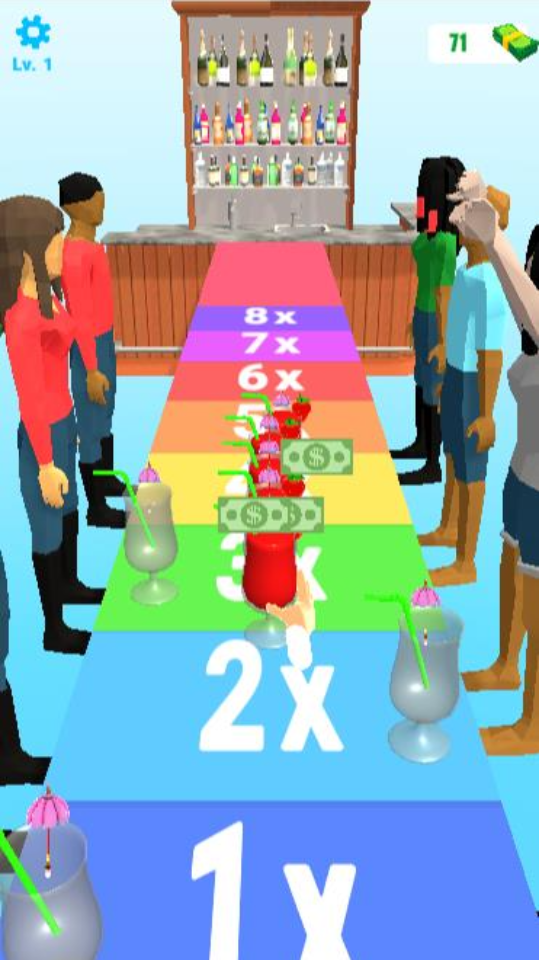 派对纸杯跑酷游戏截图3 派对纸杯跑酷游戏截图3