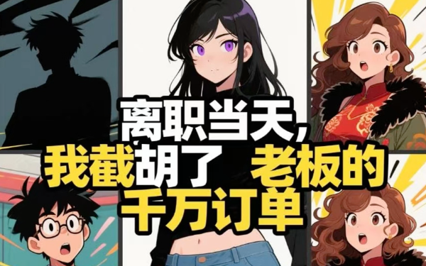 离职当天，我截胡了老板的千万订单