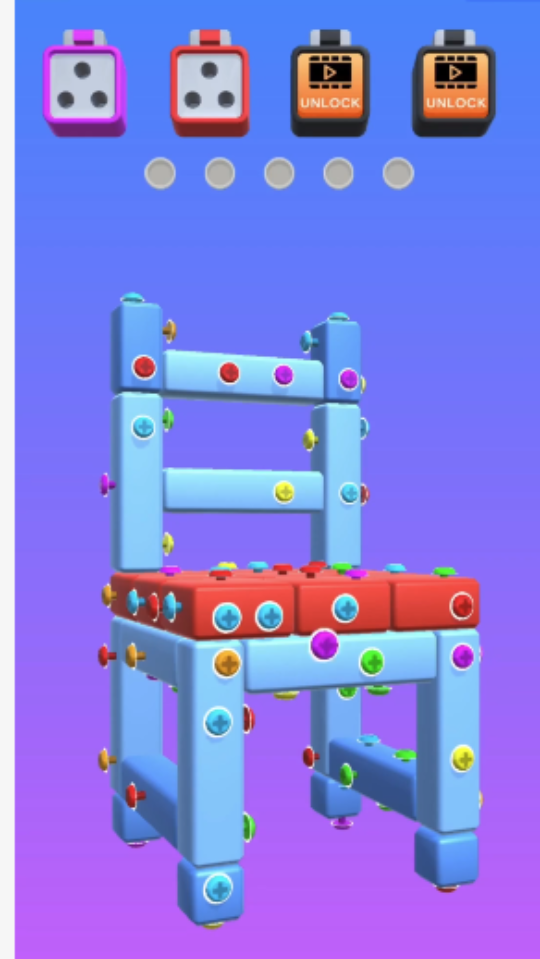 3D打螺丝游戏截图1 3D打螺丝游戏截图1