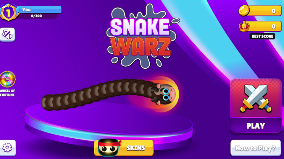 Snake wars游戏截图2 Snake wars游戏截图2