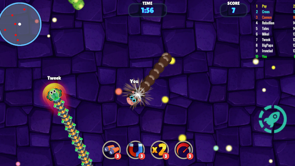 Snake wars游戏截图3 Snake wars游戏截图3