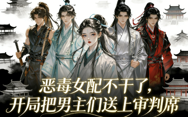 恶毒女配不干了，开局把男主们送上审判席！