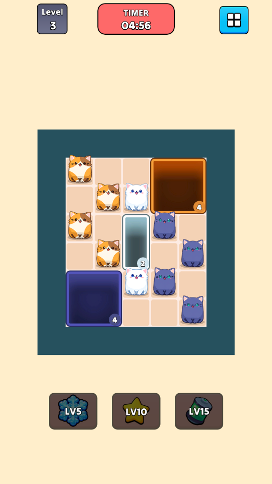 猫咪洞洞乐游戏截图1 猫咪洞洞乐游戏截图1