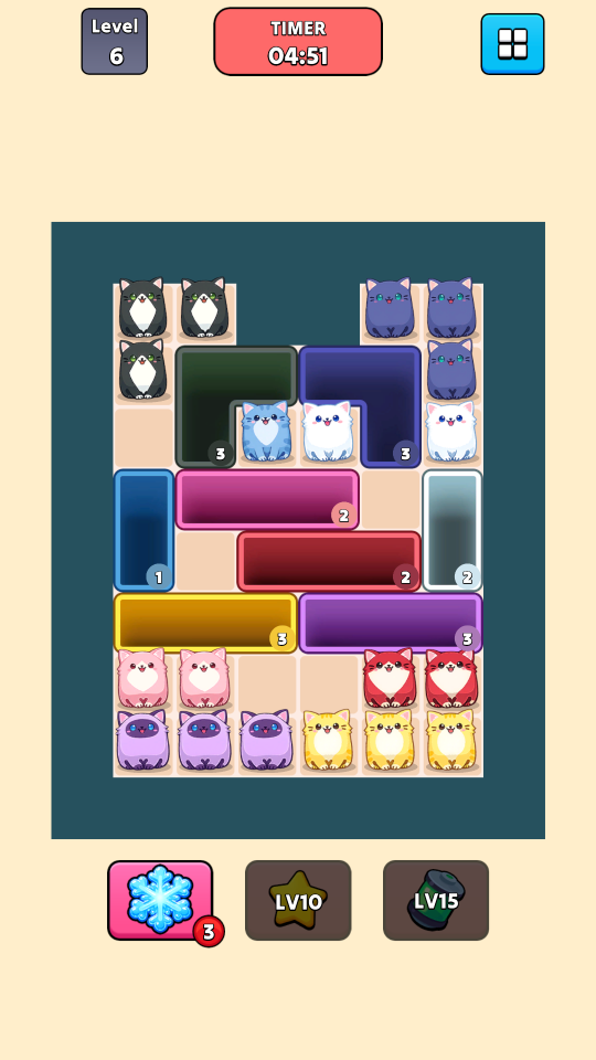 猫咪洞洞乐游戏截图2 猫咪洞洞乐游戏截图2