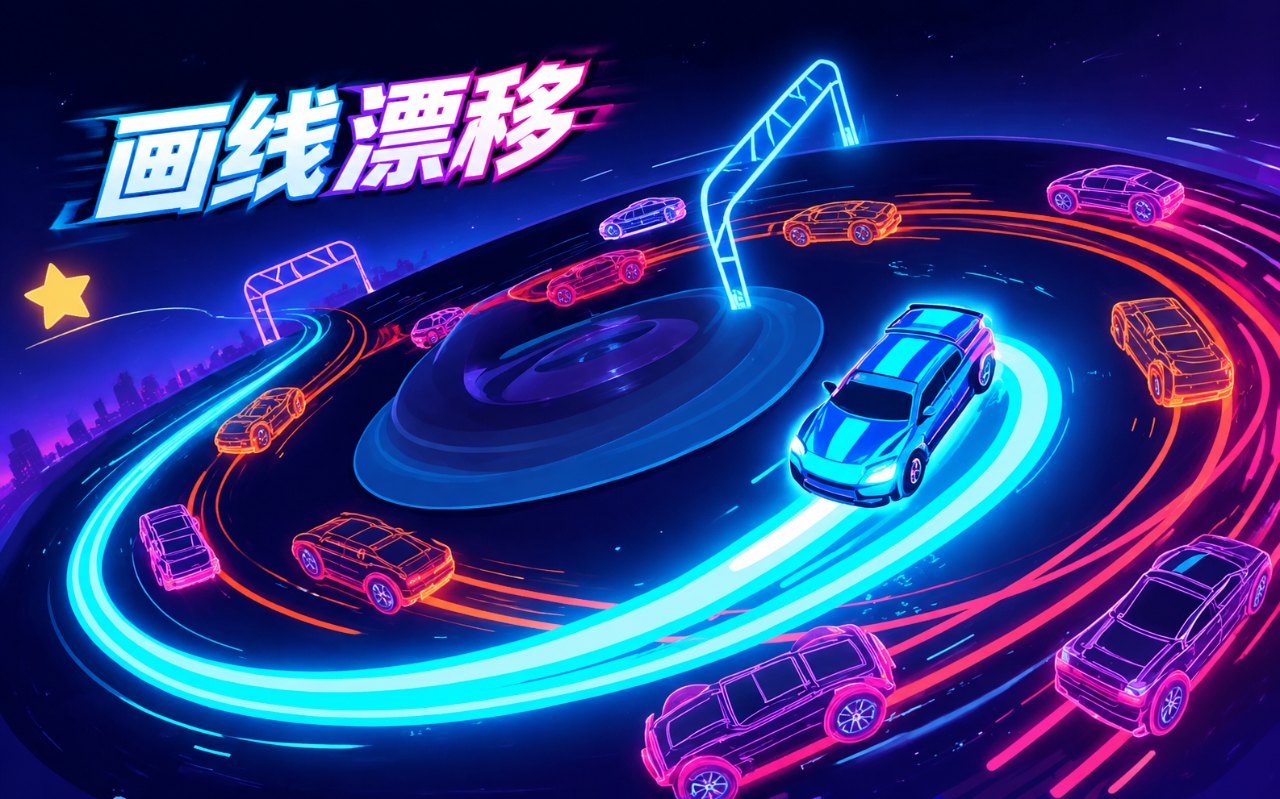 画线漂移