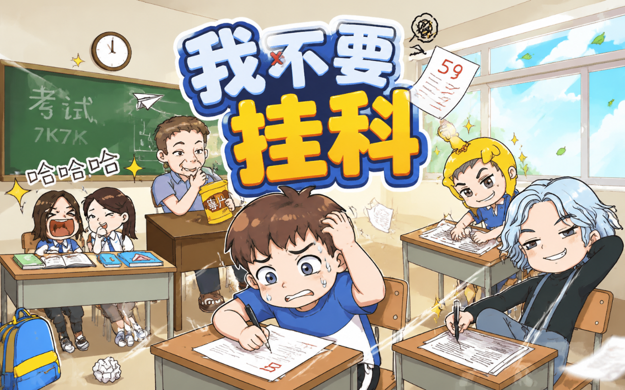 我不要挂科
