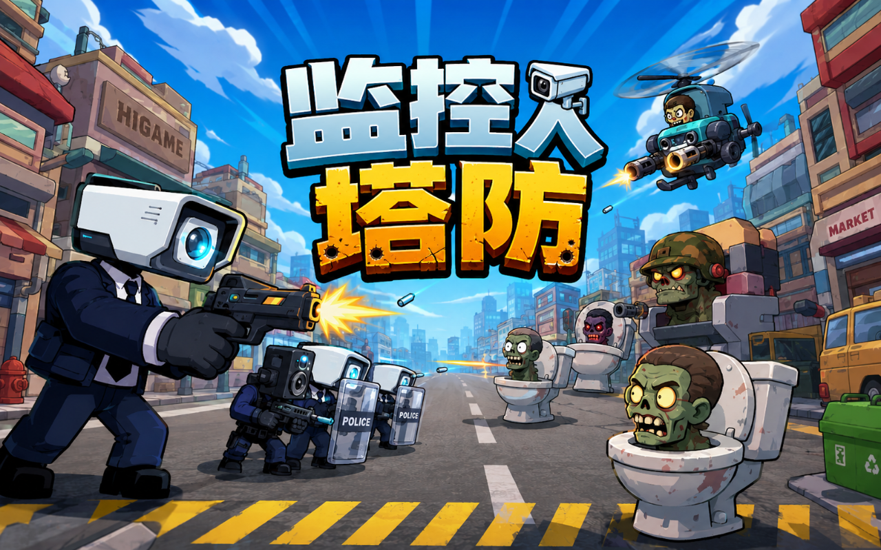 监控人塔防