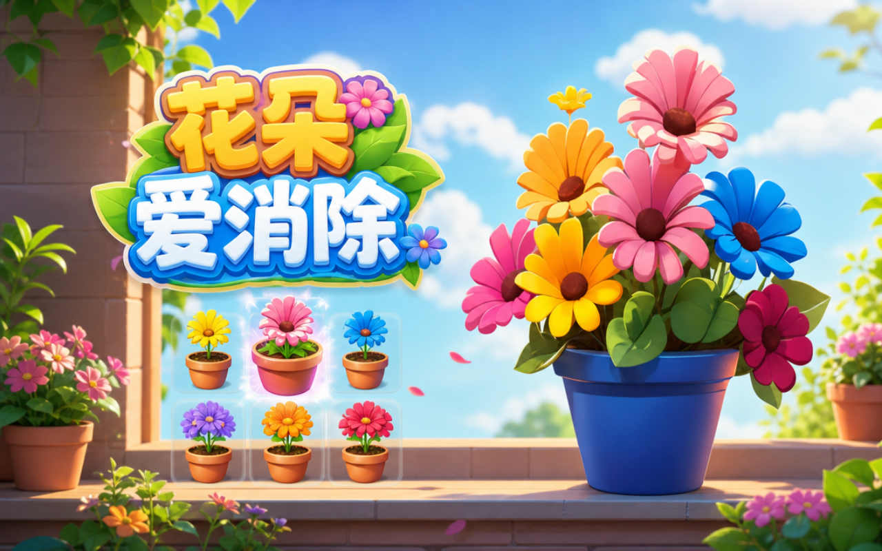 花朵爱消除
