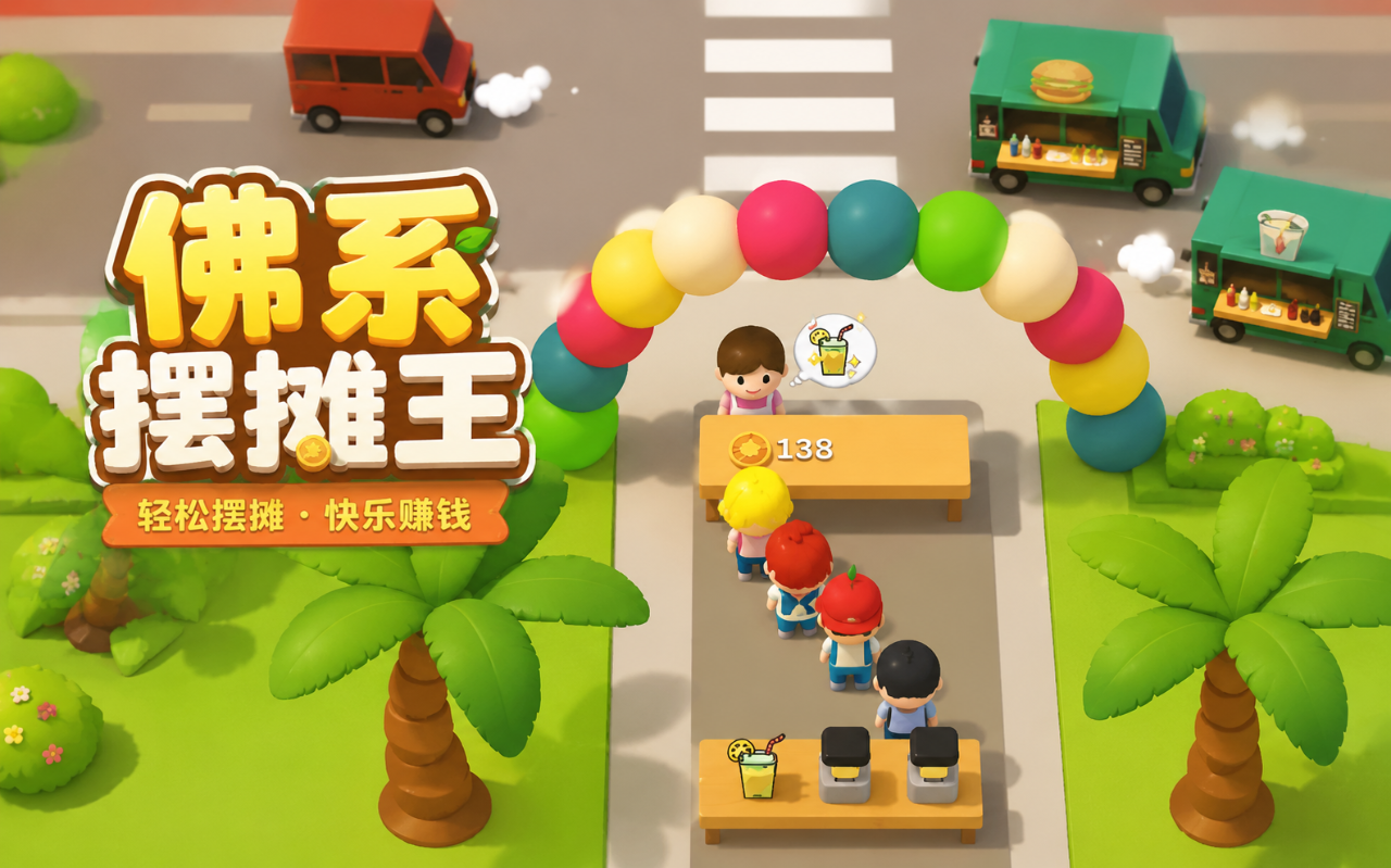  佛系摆摊王