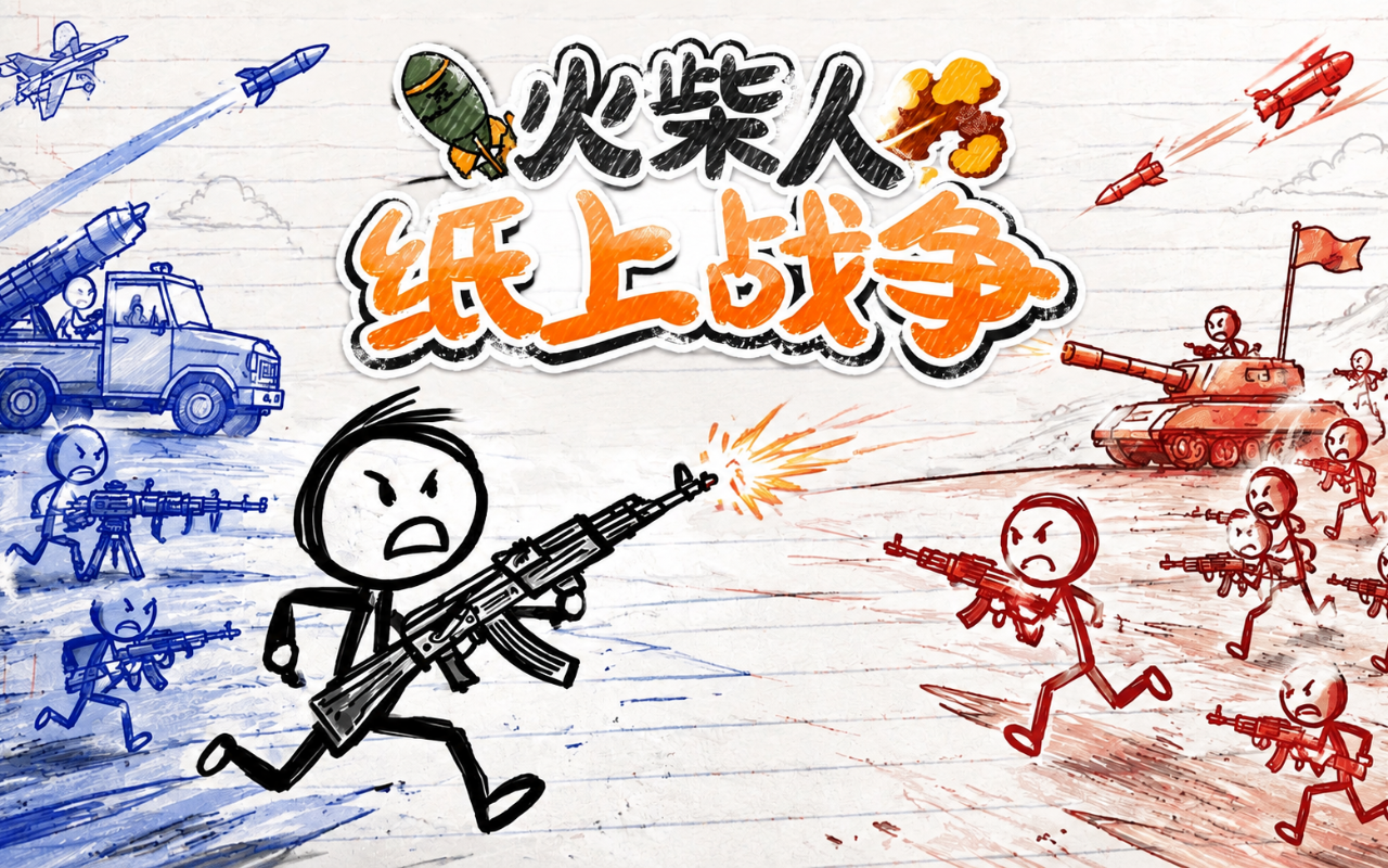 火柴人纸上战争-印度尼西亚语