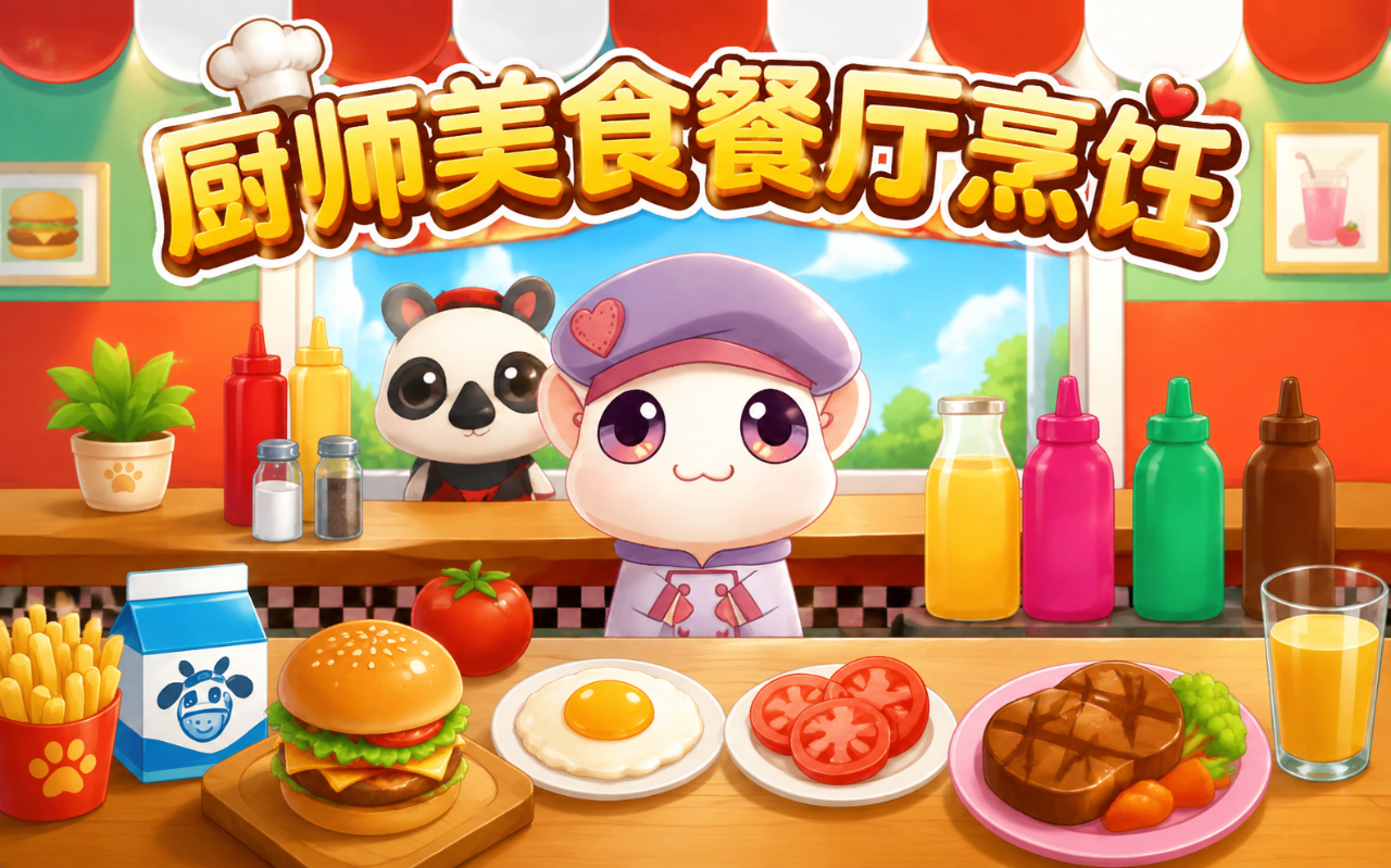 厨师美食餐厅烹饪