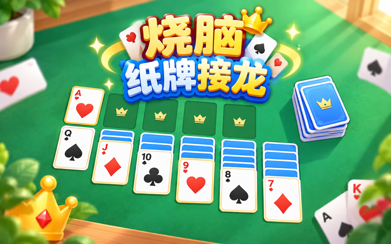 烧脑纸牌接龙