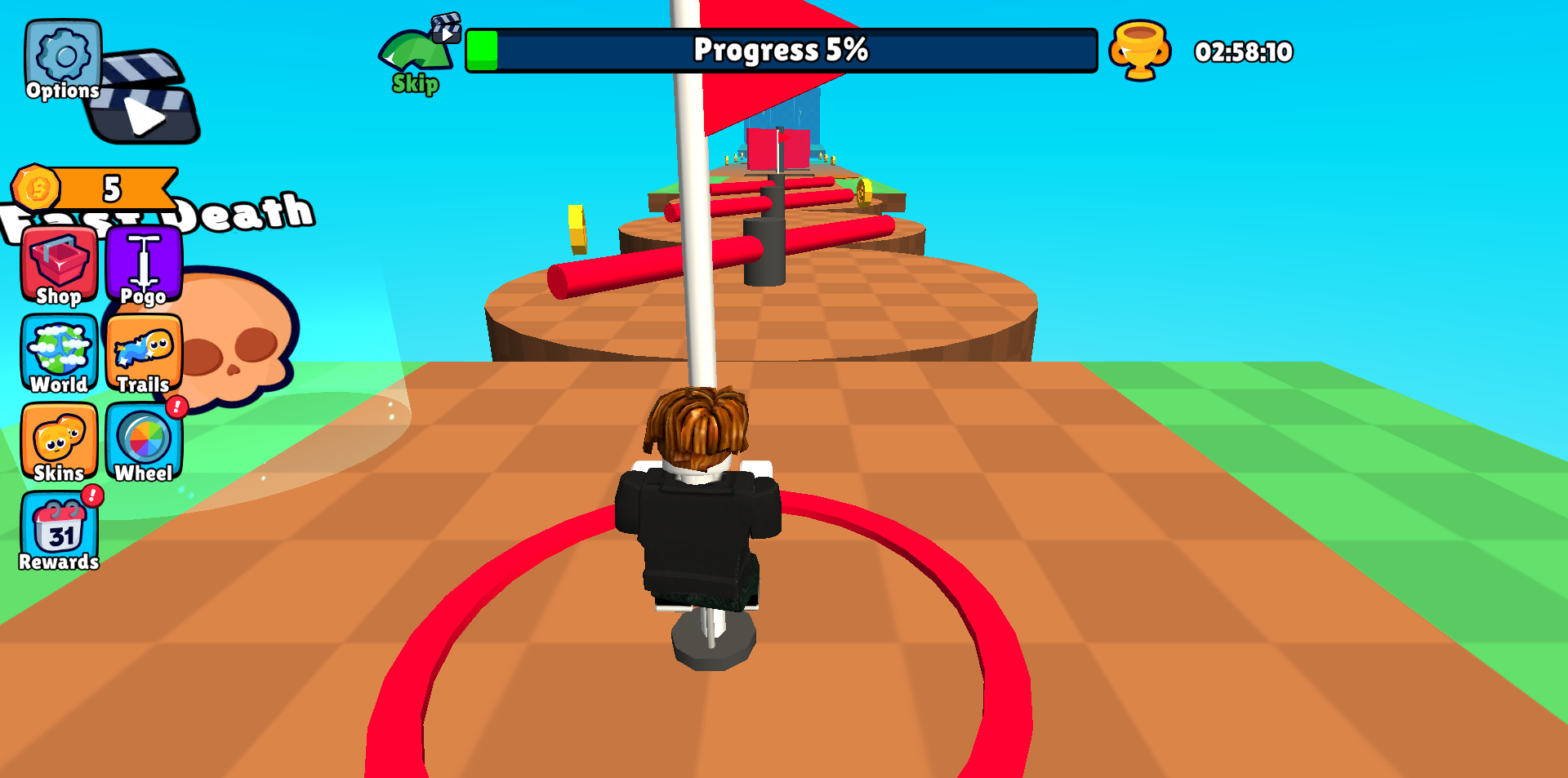 《弹跳跑酷(Pogo Parkour)》游戏截图2