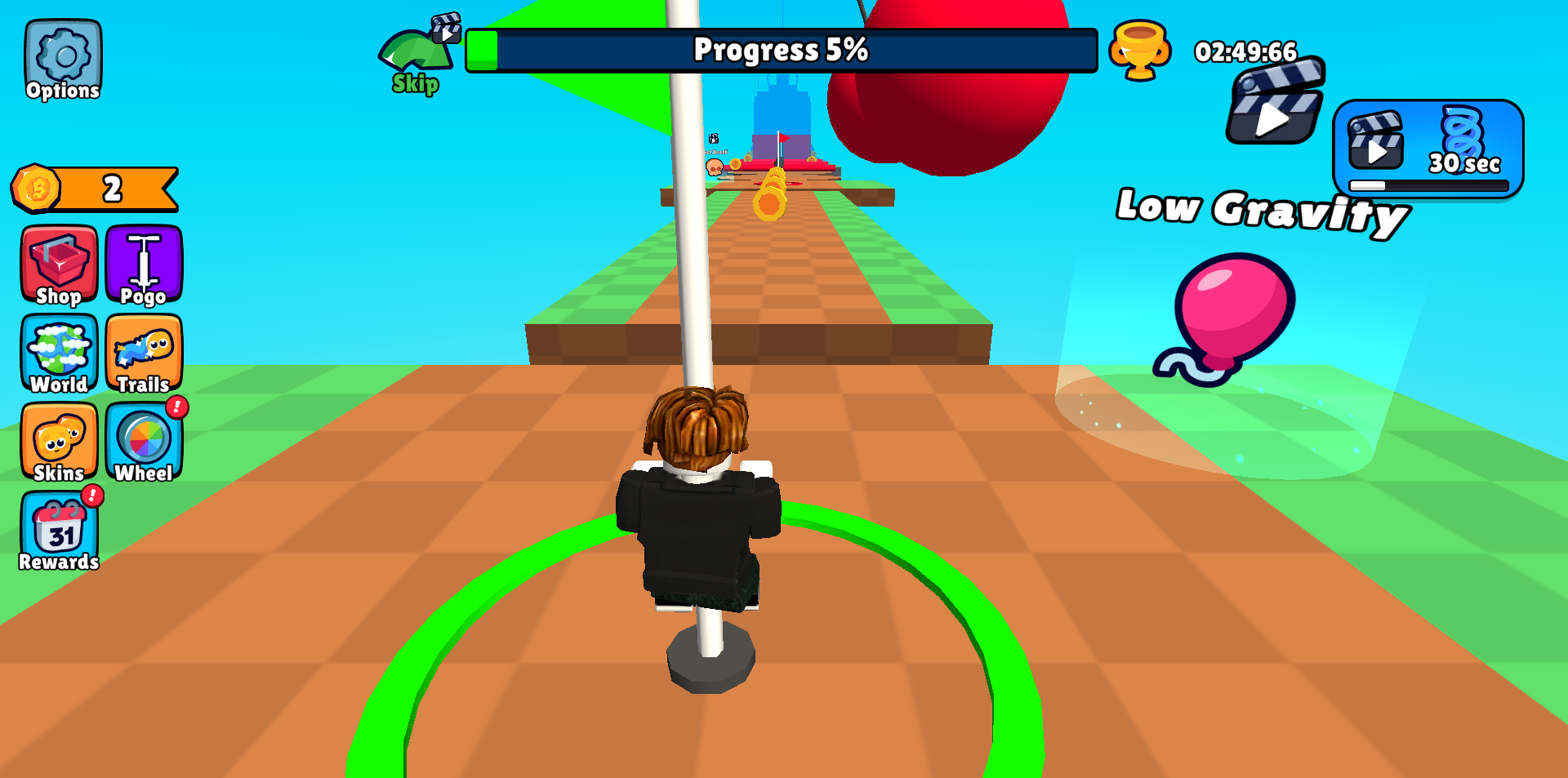 《弹跳跑酷(Pogo Parkour)》游戏截图3