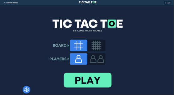 《井字棋(Tic Tac Toe)》游戏截图1