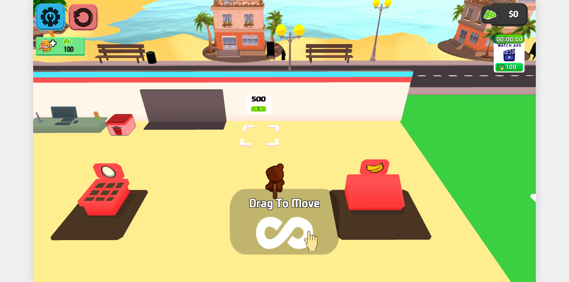 《猴子超市(Mini Monkey Mart)》游戏截图1